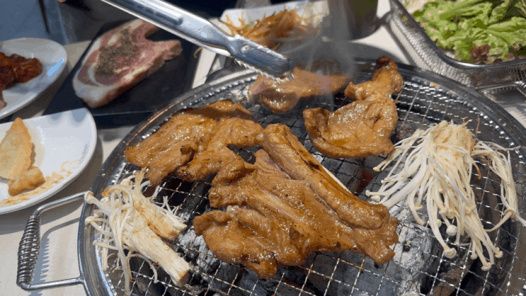 상계역 고기집 주차가능한 명륜진사갈비 상계역점 무한리필 후기!