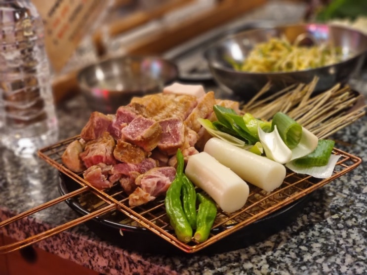  구의역맛집 볏짚 초벌 구이 전문 구의농원