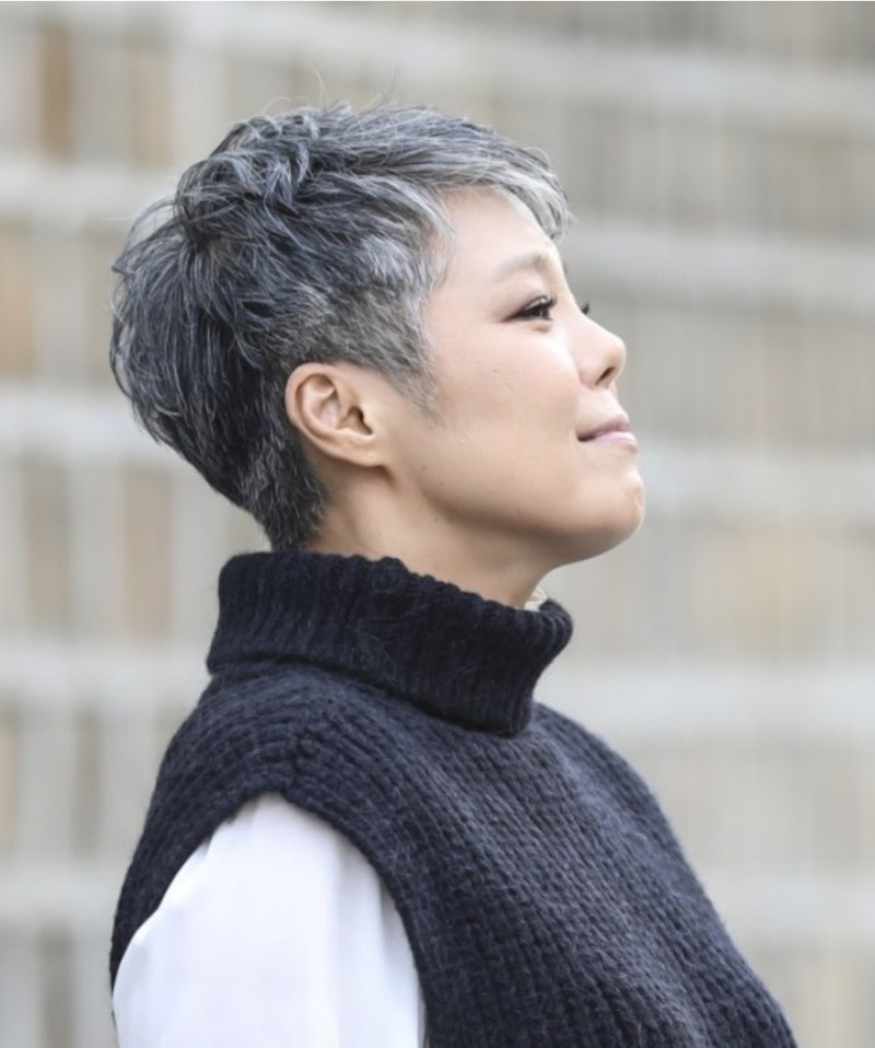 이은미머리 시니어머리 중년머리 숏컷 50대60대머리 예쁜60대여성머리