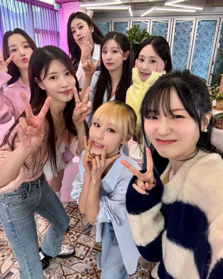 [<b>러블리즈</b> 움짤] 240330 <b>놀면</b>뭐하니 완전체 출격 : 거침없는... 