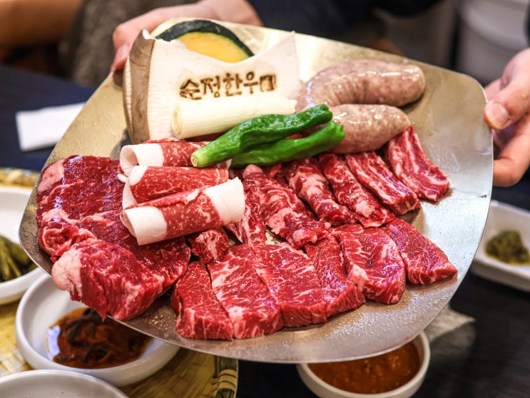  미사역 맛집 순정한우 미사점 상차림비 없는 정육식당 추천