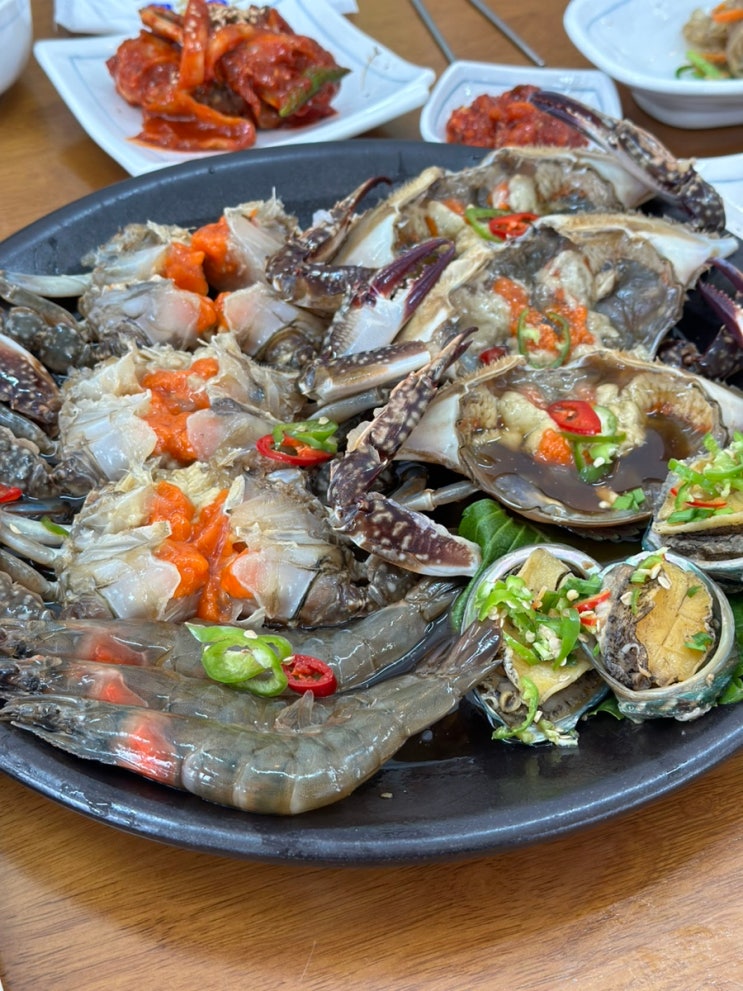  강릉 안목해변 근처 맛집 짜지않은 간장게장 예당