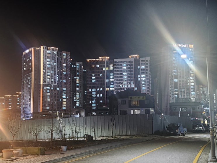  구미 산동 확장 단지 신당리 중흥 3차 아파트 인근 통행량 많은 1층 상가 임대 매매
