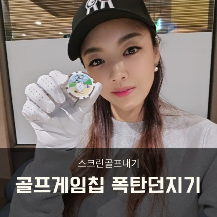  스크린 골프내기 재미있는 골프게임칩 이용해보세요.