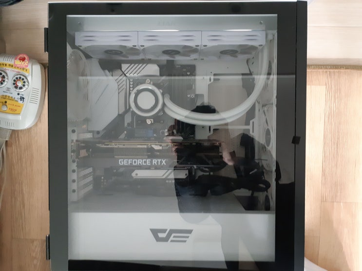  부평 컴퓨터수리 라이젠9 5900X 수냉쿨러 불량 PCCOOLER CPS DE360 화이트 교체 작업 출장