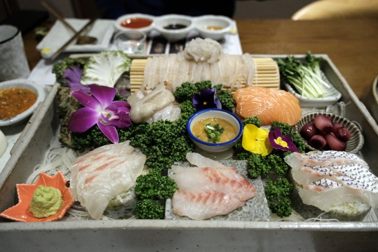  부천 송내역 맛집 탐방 자연산 참가자미에 반해버린 일식집 가바라