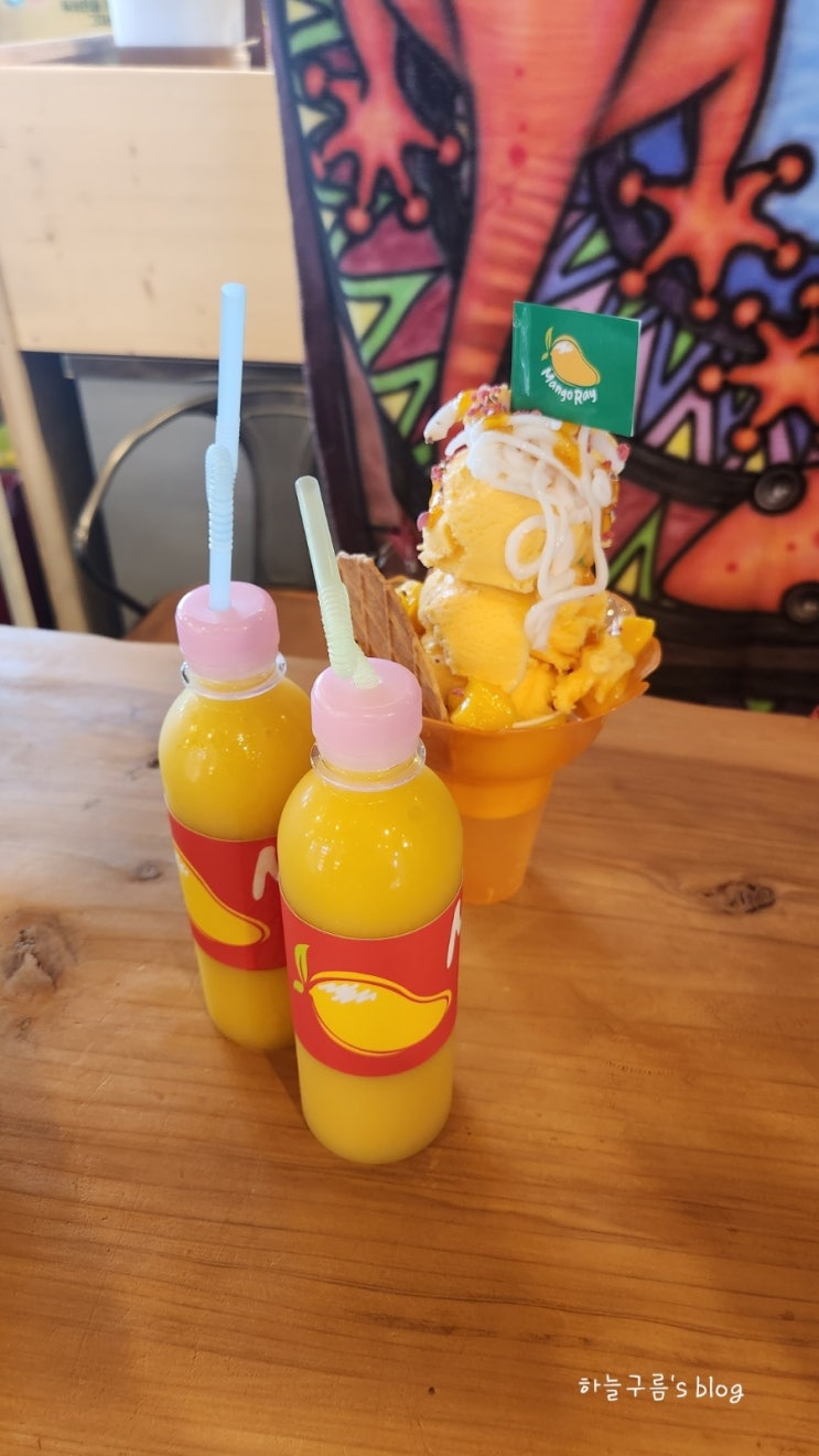 제주여행, 망고쉐이크 맛집 망고레이 본점