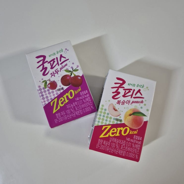  쿨피스 제로 추억의 음료 쿨피스가 제로칼로리