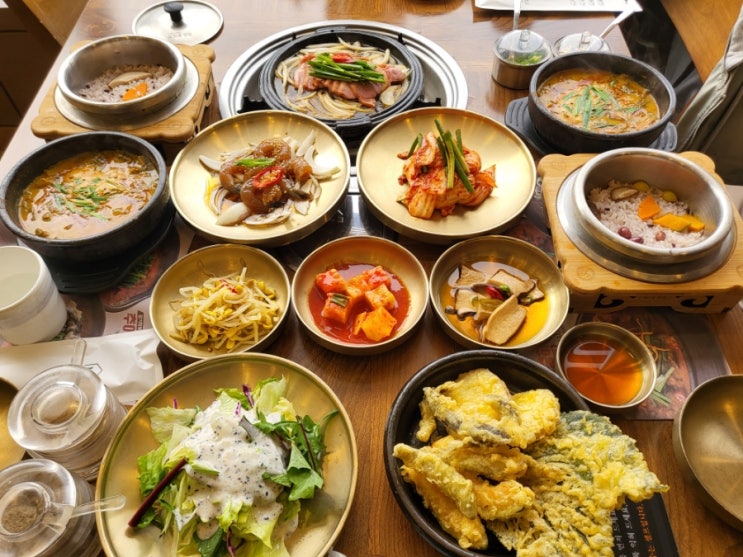  인천3대추어탕 삼산동 맛집 푸짐한 추어탕 정식 아우라지 삼산점