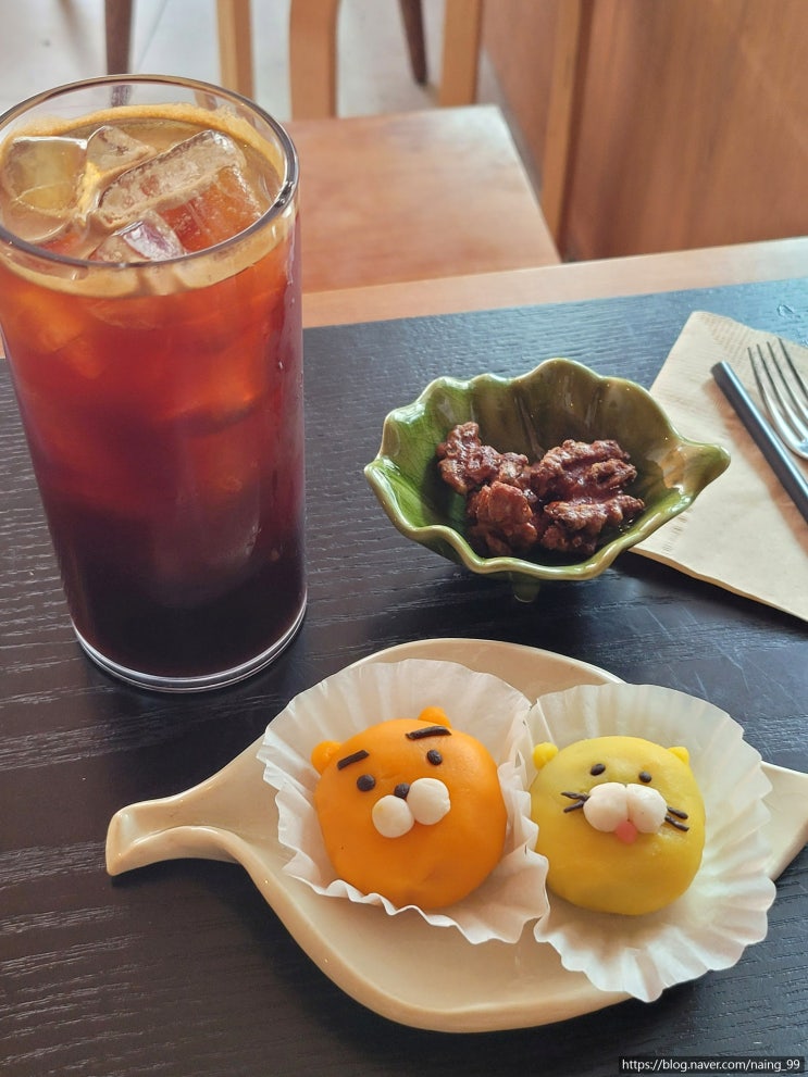  경북 경산 영남대역 근처 귀여운 캐릭터 화과자 맛집 : 와락