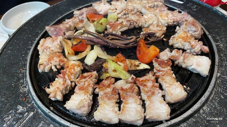  불당동 삼겹살 고기 맛집 리정원 신불당점