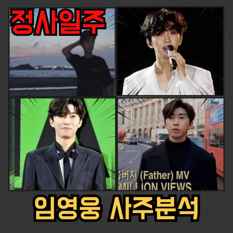  임영웅 사주의 놀라운 비밀, 정사일주
