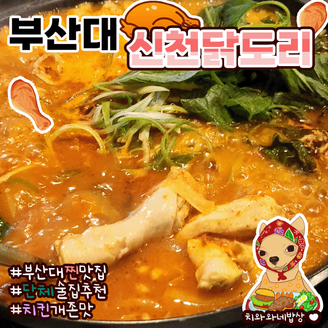  부산대근처맛집 신천닭도리 부산대단체술집 치킨개존맛