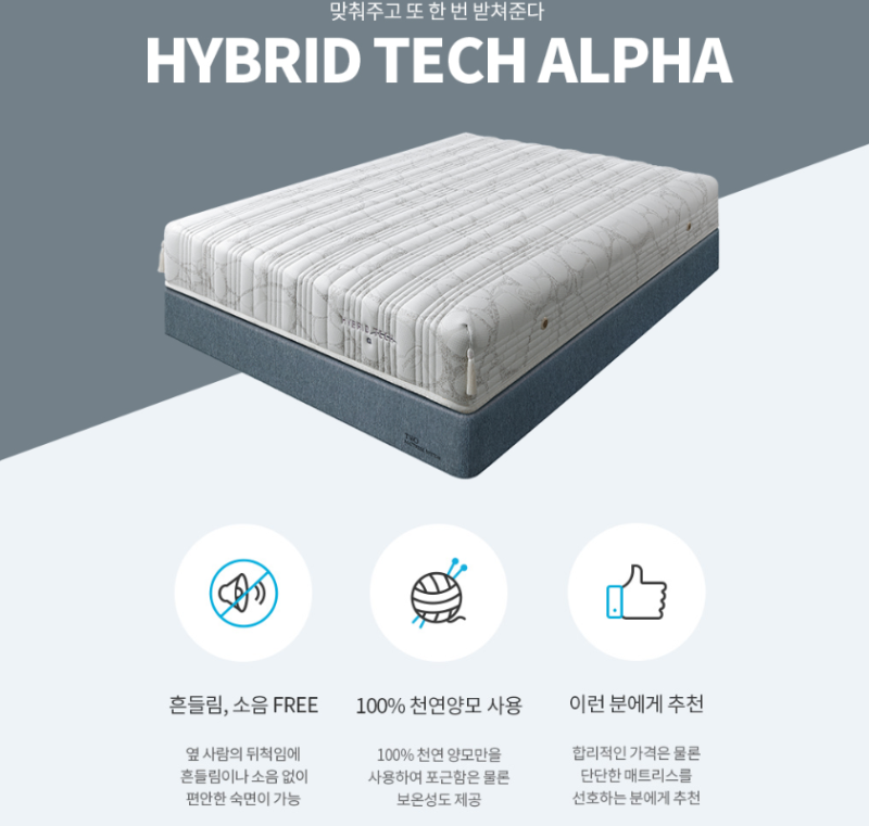 [ 경주 에이스 침대 ] - 에이스스퀘어 경주점 하이브리드테크알파(HYVRID TECH ALPHA  )HT-A