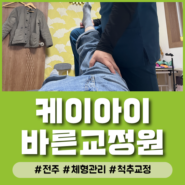  전북 전주 효자동 체형관리 척추교정 소화불량개선 케이아이 바른 교정원