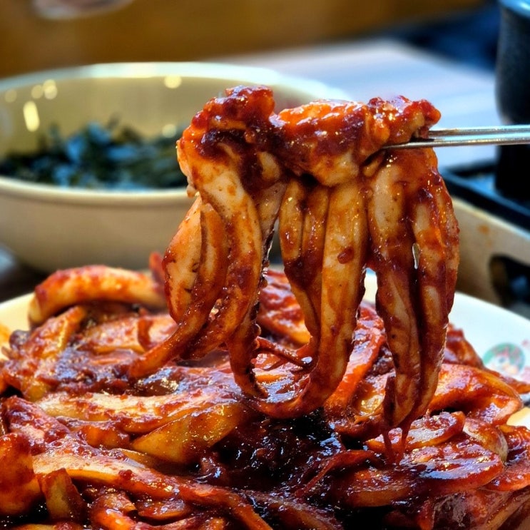  강남구청역 맛집 팔당닭발 오징어 대존맛
