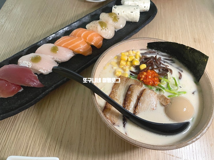  미국 LA 맛집 할리우드 스시 라멘 iki ramen