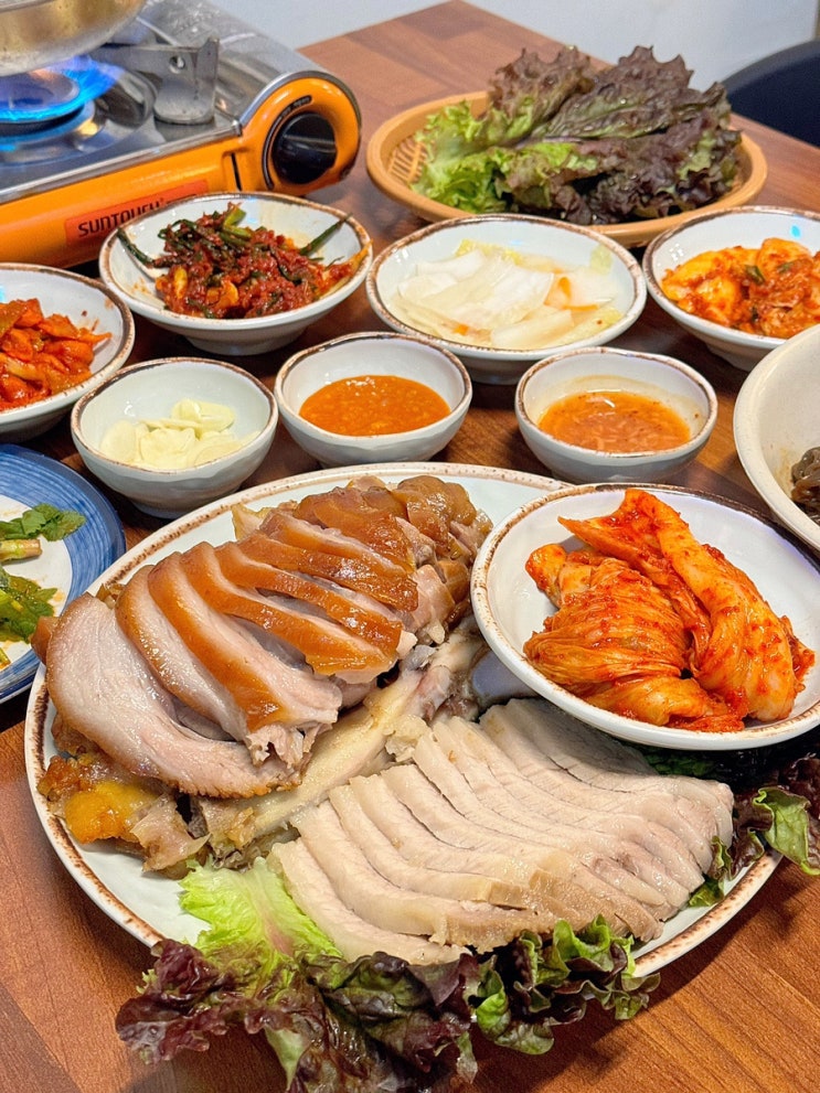  강남 애견동반 식당 팔당족발 강아지동반 맛집