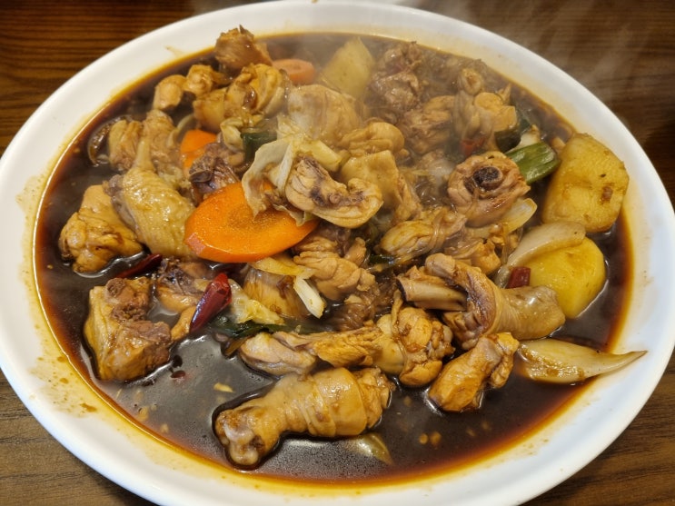  안동찜닭? 실제 집근처서 먹는 안동찜닭보다 맛있을까? #재방문 #안동벚꽃개화