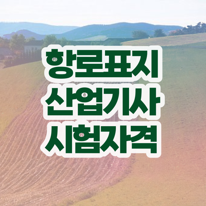  항로표지산업기사 난이도 항로표지산업기사 자격증 취득 필수 정보 수록