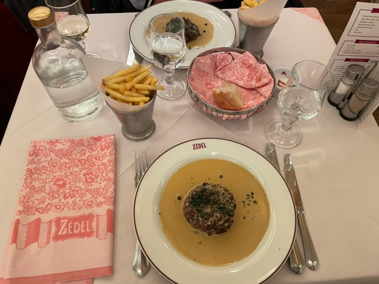  영국 런던 #12 영국 갈 때마다 가서 먹고 오는 Brasserie Zédel 제델 레스토랑