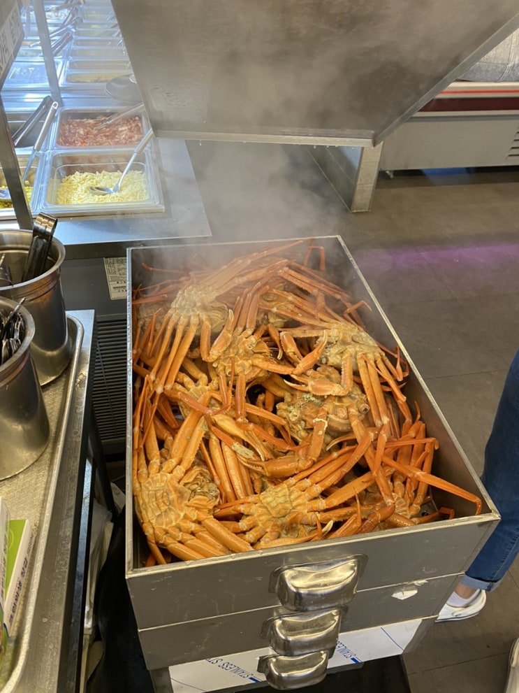  광교 조개구이 ‘무한조개’ 흥덕점 / 영덕동 흥덕지구 홍게 고기 무한리필
