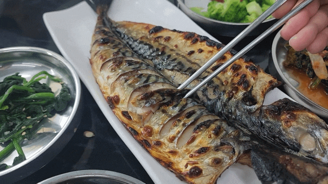  생선구이는 무조건 전문점 필수 맛있는 백석밥집 너고등어나삼치