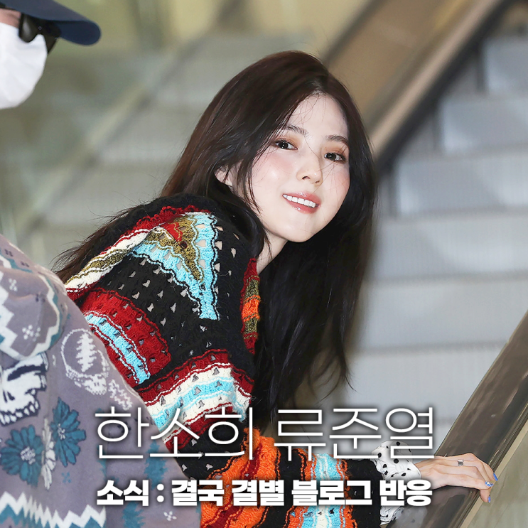 한소희 <b>류준열</b> <b>결별</b> 블로그 댓글 반응