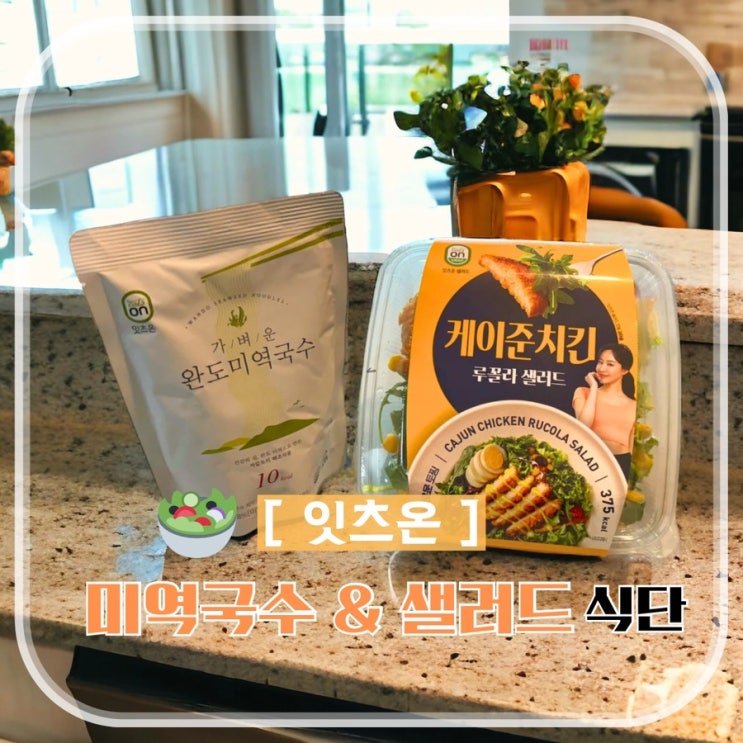 [프레딧] 이장우 다이어트 레시피 완도 미역 국수 케이준 치킨 샐러드