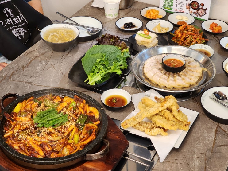 왕십리역 맛집 ::오적회관 왕십리역점:: 오적한상으로 오징어 파티를 왕십리역 맛집 ::오적회관 왕십리역점:: 오적한상으로 오징어 파티를