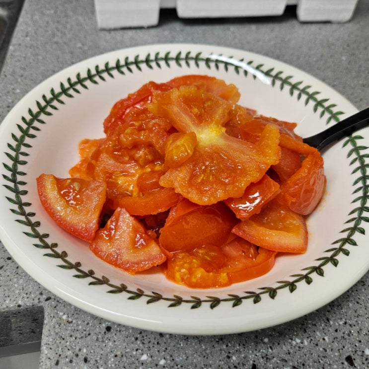  남자한테 차~~~~~암 좋은 토마토 볶음