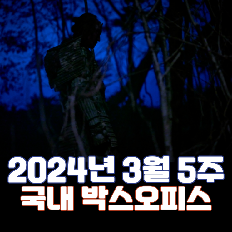  [3월 5주 국내 박스오피스] 신작 공세에도 꿋꿋이 6주째 정상을 지킨 오컬트 천만 영화