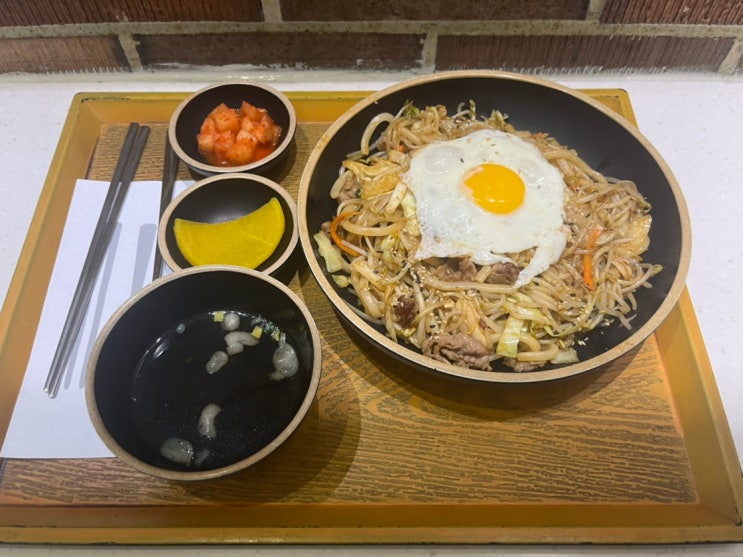 판교 현대백화점 지하 1층 식당가 맛집 데판본가, 일식 철판 데판야끼 맛있어요~