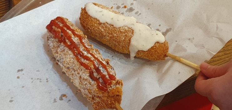  제주 핫도그 맛집 청춘감성쌀핫도그 제주법원점