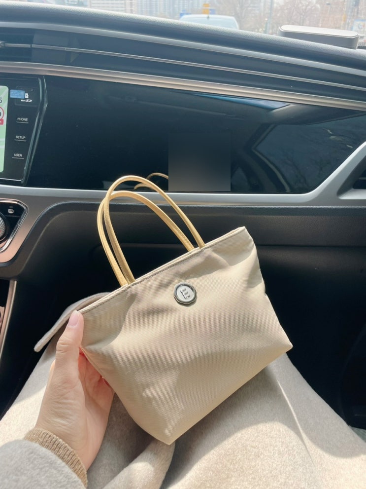  20대 직장인 데일리백 추천 미닛뮤트 클로 미니 모카베이지 색상 후기