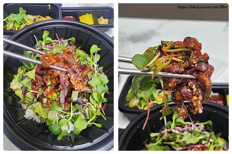  해운대 육회 비빔밥 배달 맛집 육회먹은꼬막 반여재송점
