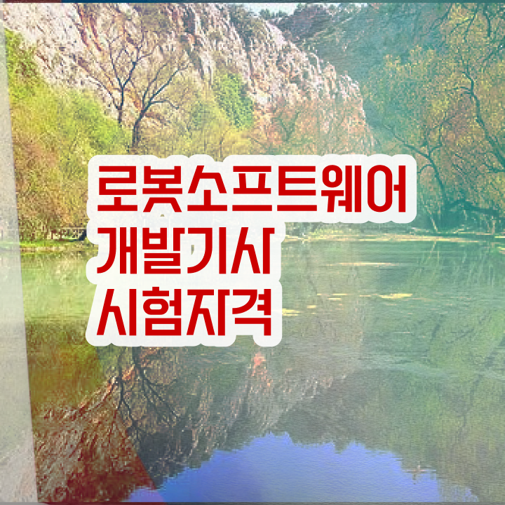  로봇소프트웨어개발기사 전망 로봇소프트웨어개발기사 자격요건 여기 꼭 보고 가세요