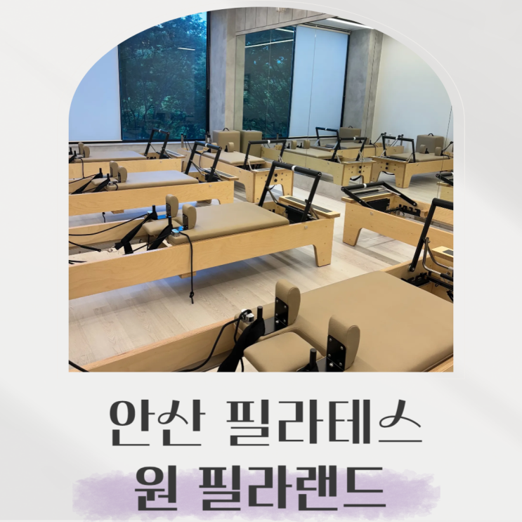  안산 필라테스. 1:1 수업 만족한 원 필라랜드