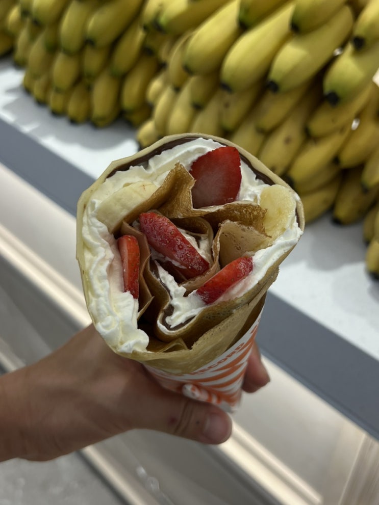  부산 커넥트 현대 크레페 맛집 : 버터레코드