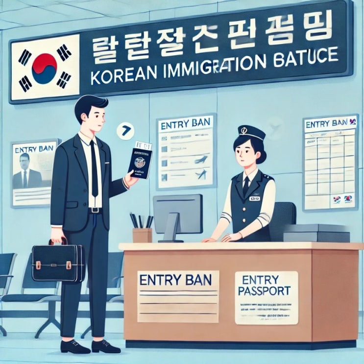  대한민국 입국 규제 확인 방법