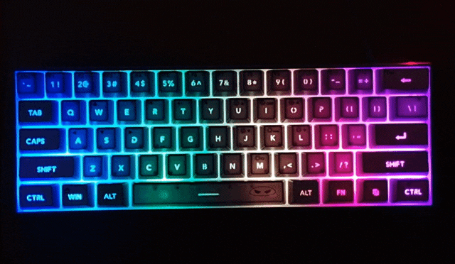  메이지 키보드 MageGee TS91맴브레인 RGB 백라이트 키보드