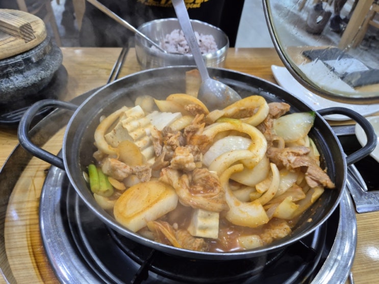 내돈내산 광명 맛집, '돼지집'의 두루치기