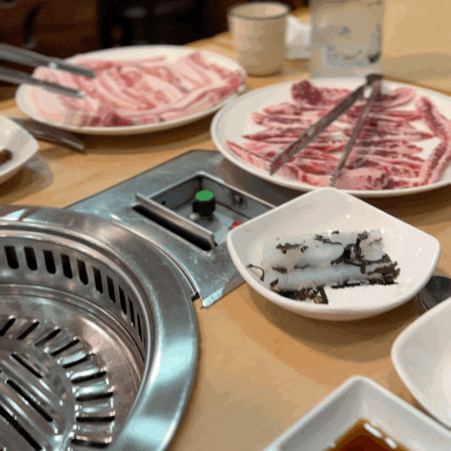  의정부 차돌집 참숯구이 신선한 생삼겹살 꽃갈비살