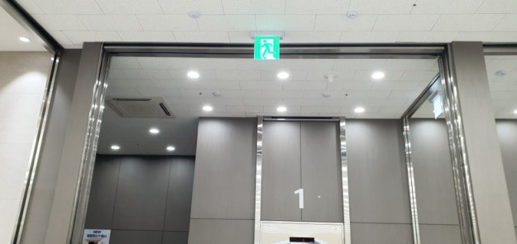  구미 LG베스트샵 본점 전동파이프셔터 수리