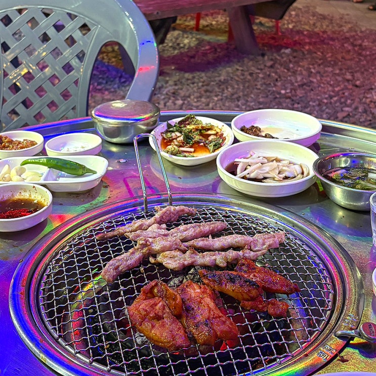  [달서구 서부정류장 맛집] 찐노포 감성의 대구 야장 노상 고깃집 "더 화로"