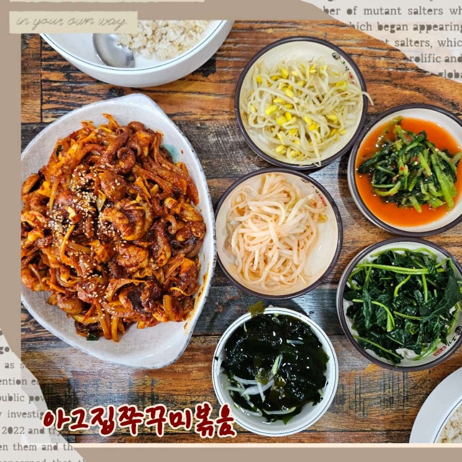 아그집 쭈꾸미볶음 사진 1