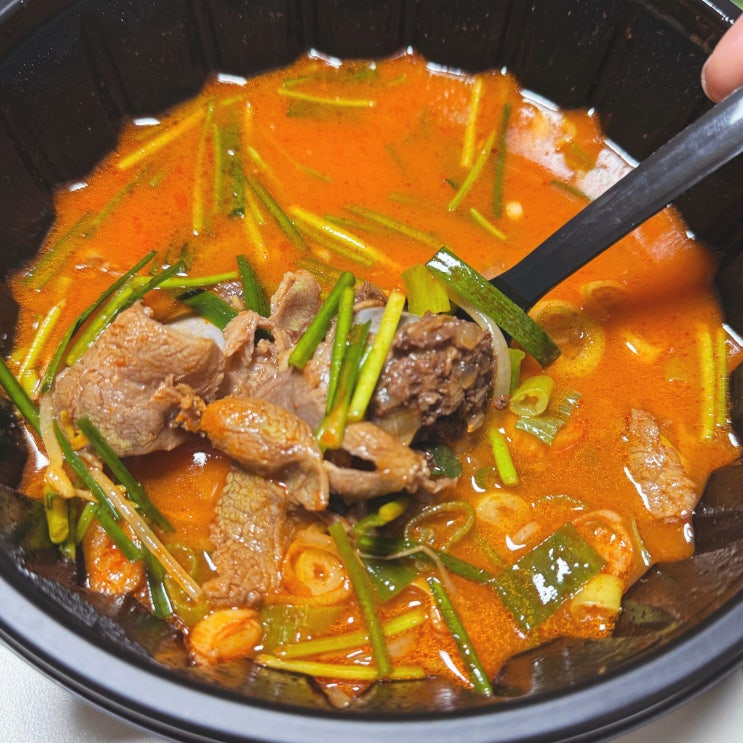  포항 양덕 돼지국밥 맛집:: 영천얼큰돼지국밥 배달후기