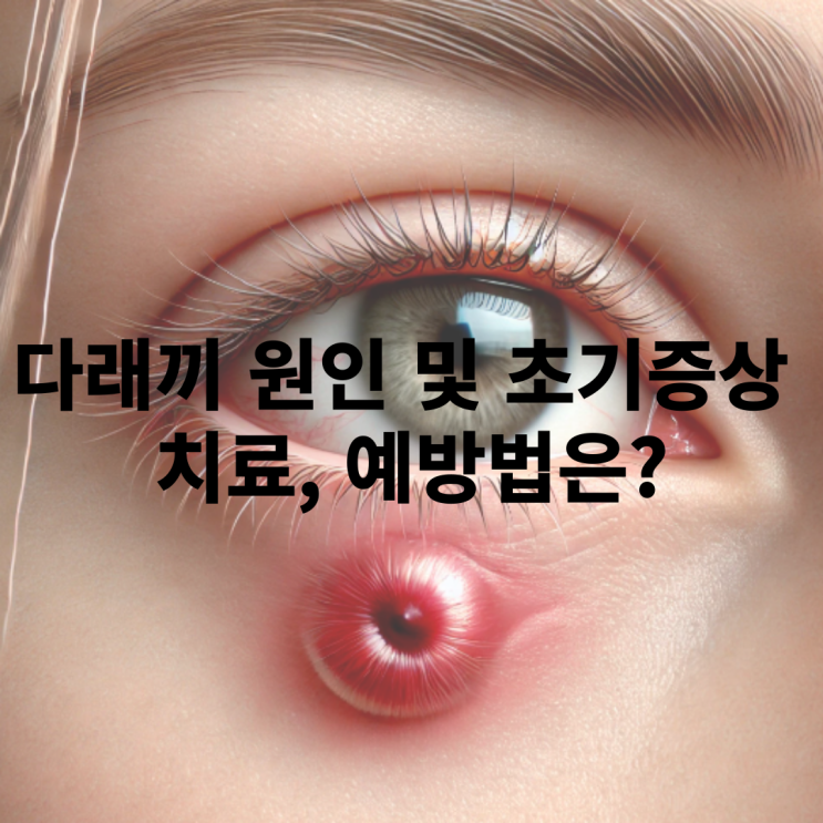  눈, 속다래끼 원인 및 전염성에 대해 알아보자!