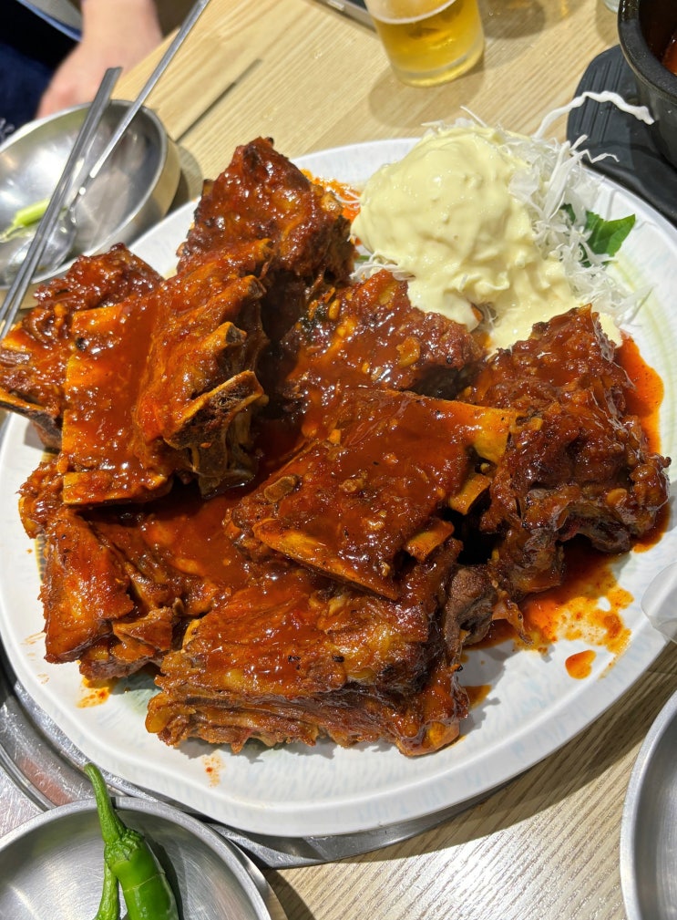  [강남 선릉 맛집] 24시 신동궁 감자탕 뼈숯불구이 선릉직영점 (회식추천)