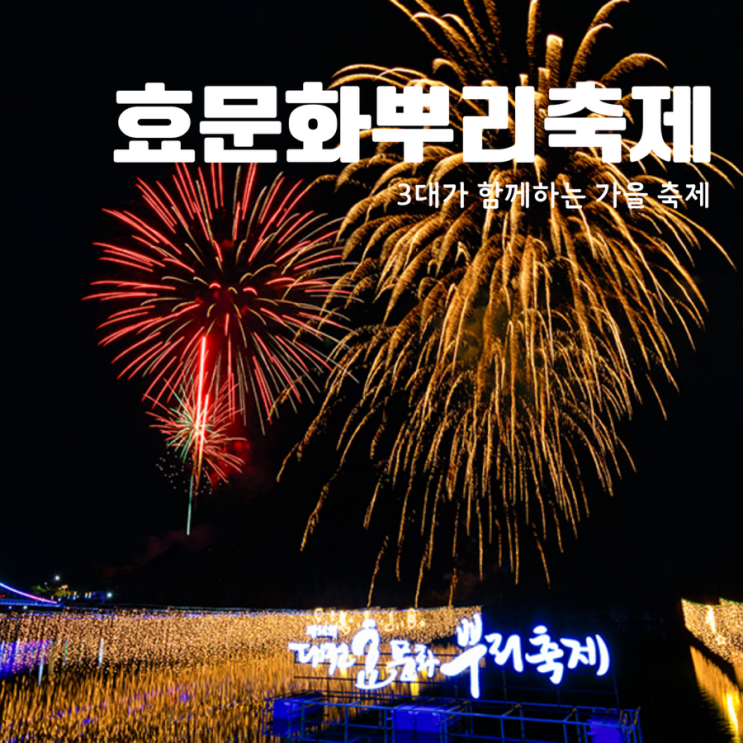  효문화뿌리축제 2024 기본정보 일정표 라인업